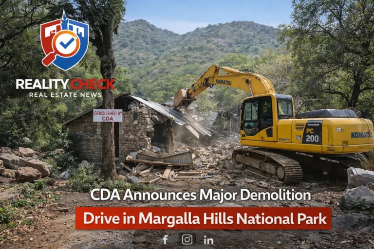 CDA Announces Major Demolition Drive in Margalla Hills National Park